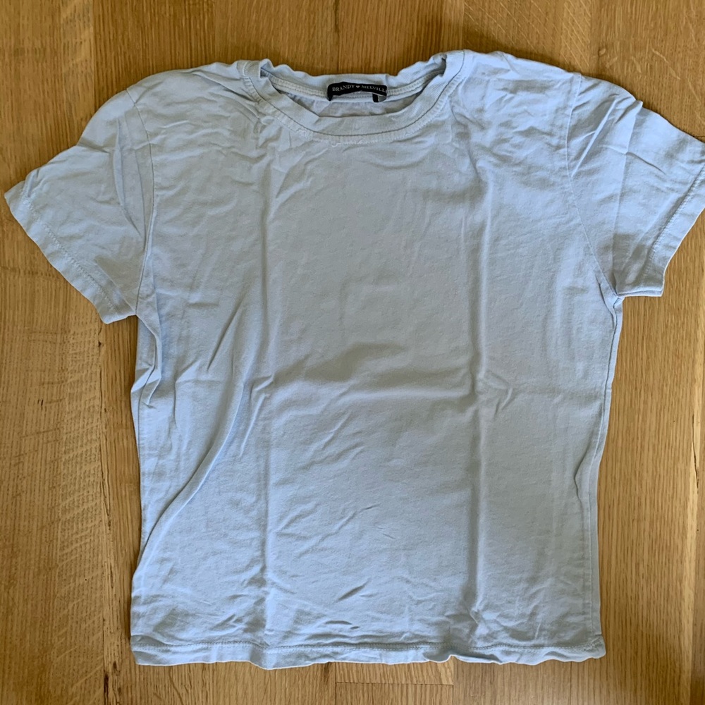 Light Blue Brandy Melville Tshirt
